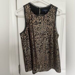 Rachel Roy Sequin tank top blouse